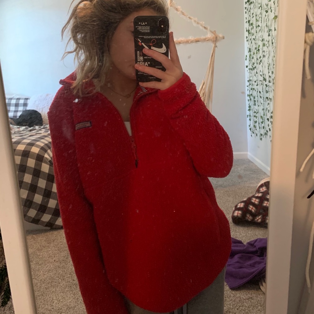vineyard vines sherpa